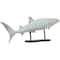 38.5" Distressed Polystone Coastal Whale Shark Décor